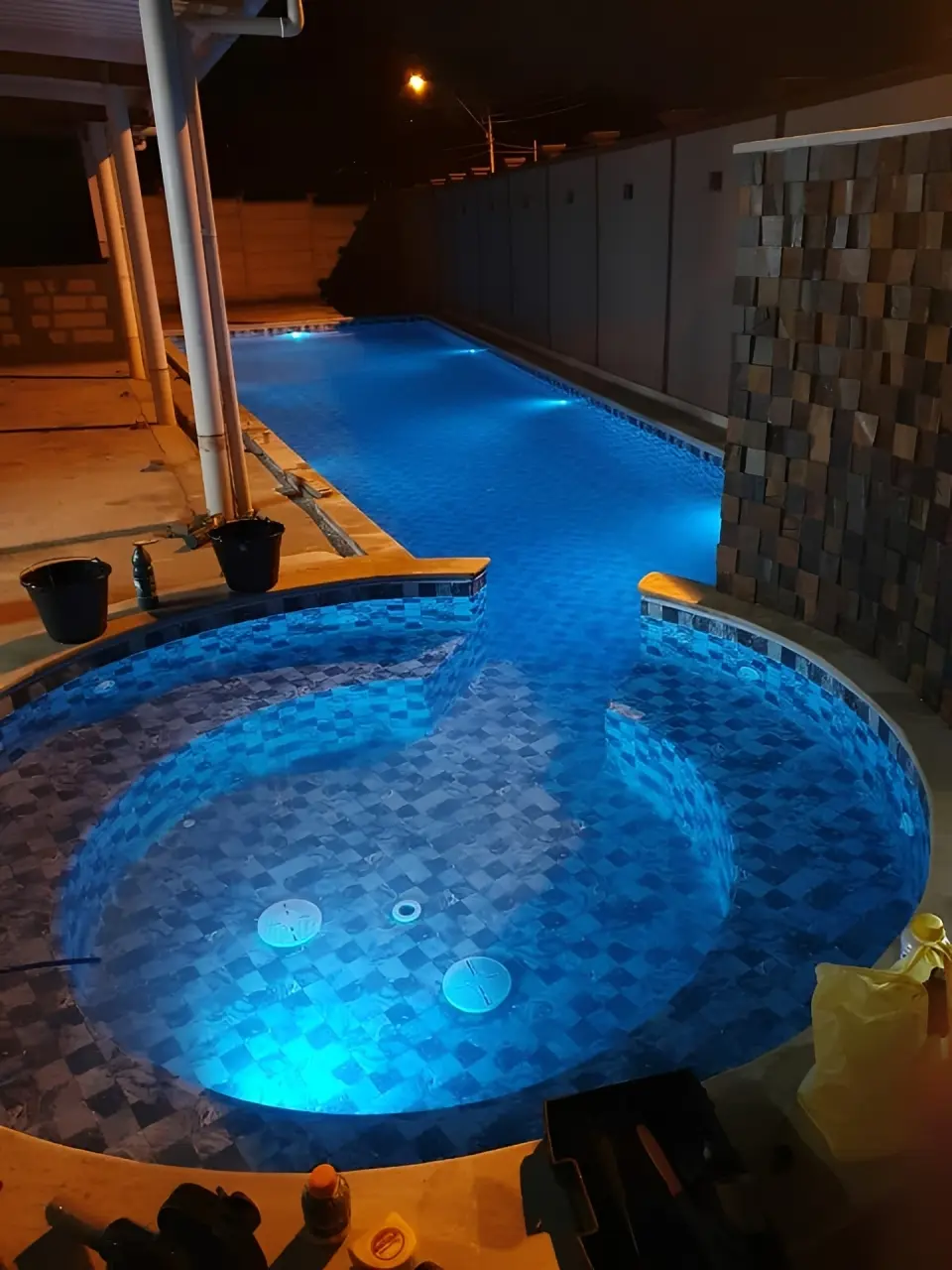 Piscina realizada pela SP. Real Piscinas 10